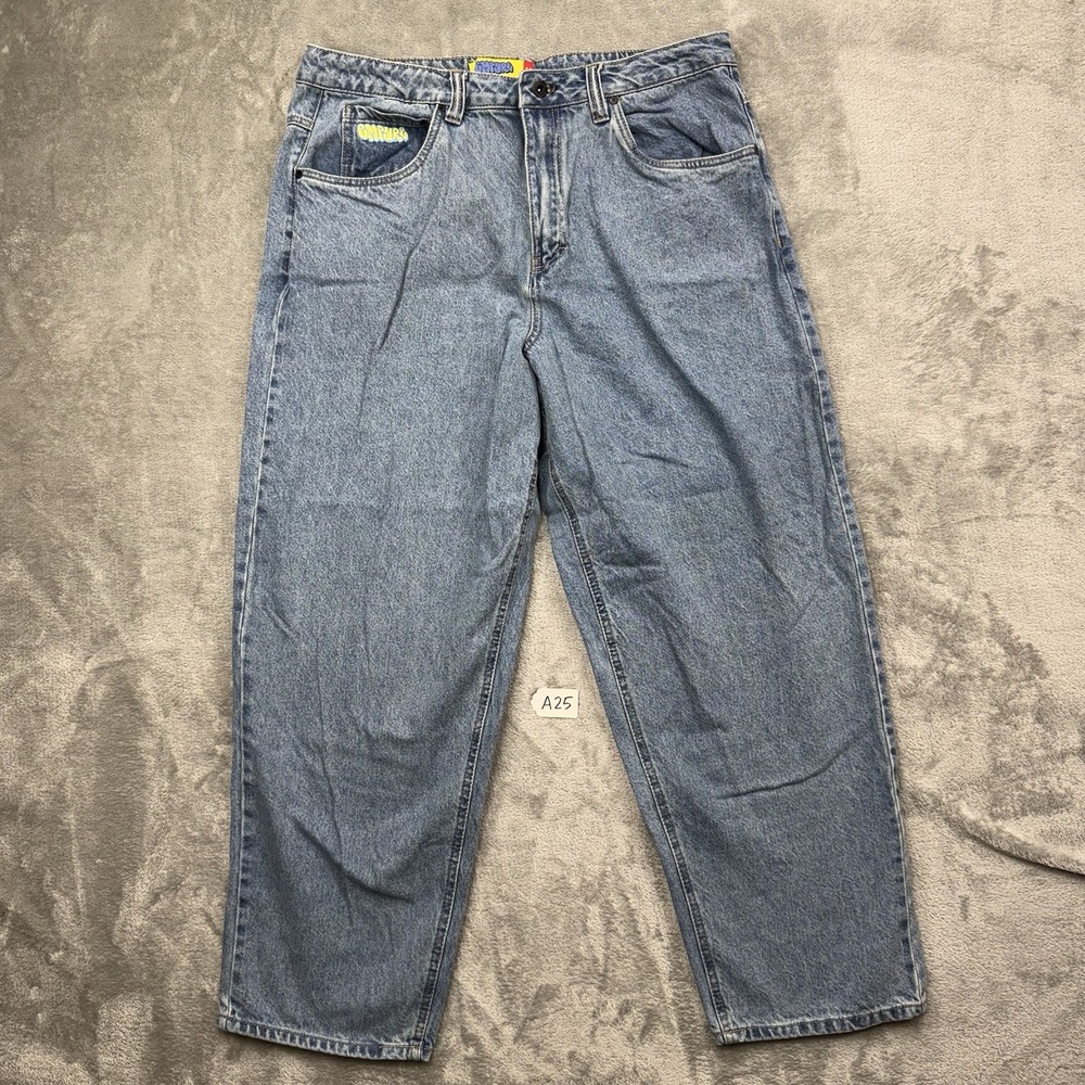 Vintage Empyre Baggy Wide Leg Jeans Mens 34 Skate Y2K Streetwear
